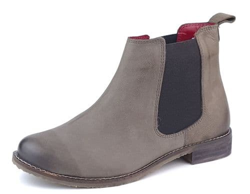 Frank James - Aintree 3167 Grey Nubuk Leather Chelsea Boots